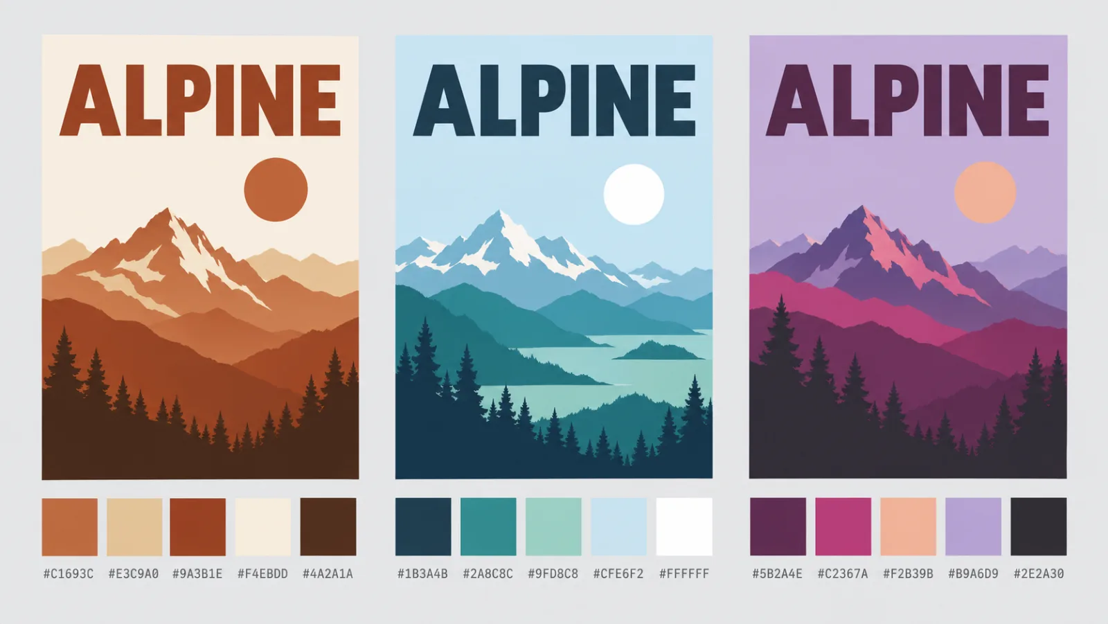 Palette comparison, placeholder