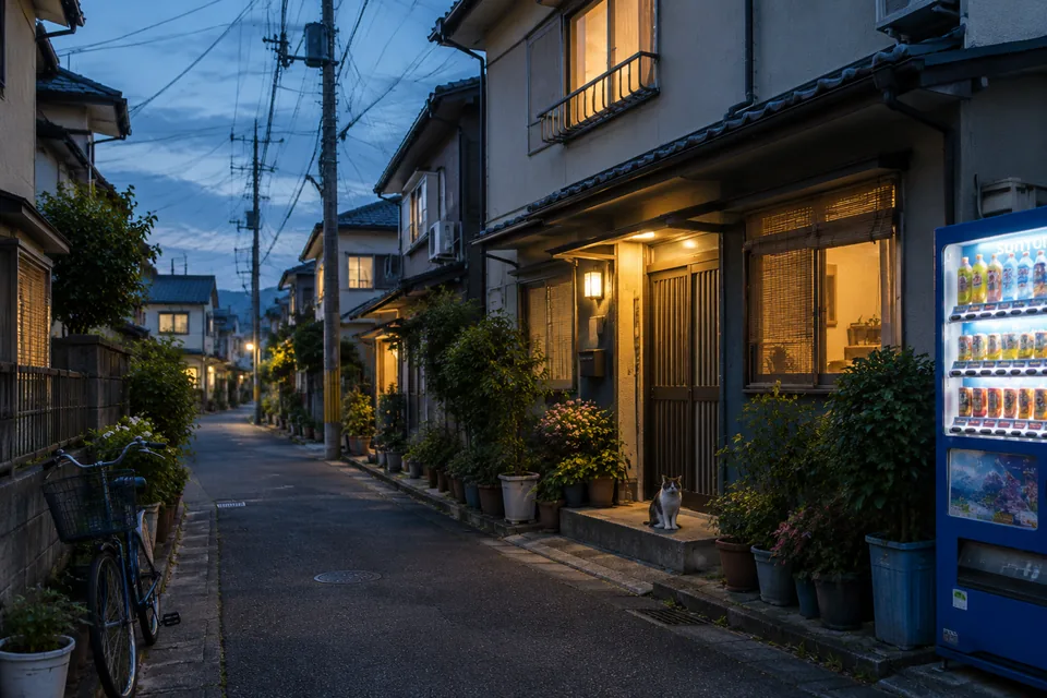 The original dusk alley photo