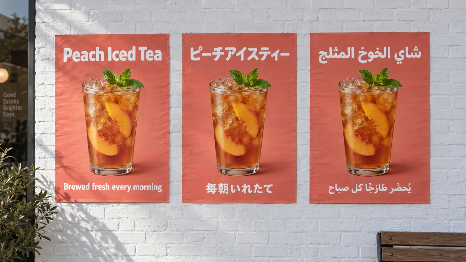 Typography example, placeholder