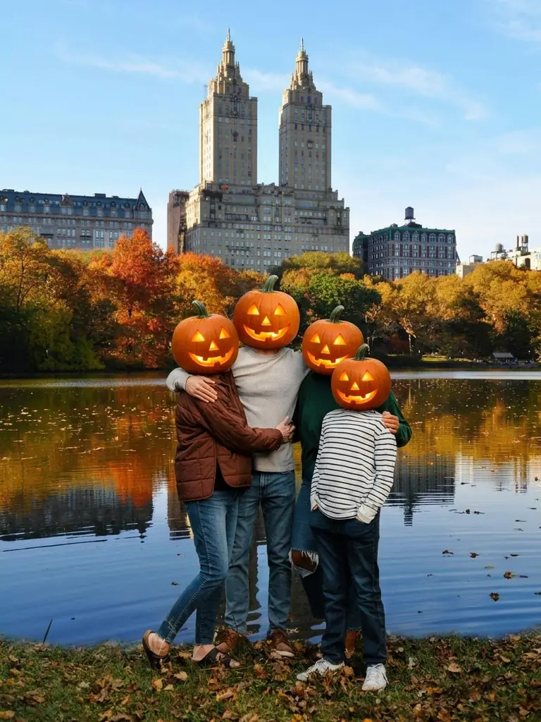 Central Park in fall