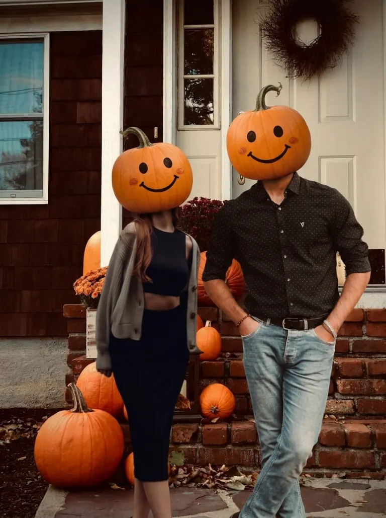 Halloween porch